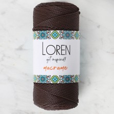 Lowell Home Loren Macrame Kahverengi El Örgü Ipi - Rm 0210 - 34338 LWL-47U89
