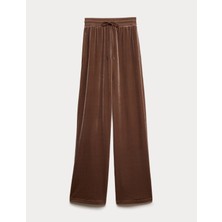 Marks & Spencer Wide Leg Kadife Jogger Eşofman Altı