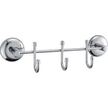 Lowell Home Buffer® 3 Kancalı Dekoratif Askılık Mutfak Banyo Duvar Yüzeyi Askısı LWL-47U89