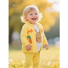 Eoxa Kız Çocuk Sarı 3lü Takım