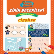 TeknoKapsül Çizgiler - Kral Şakir Zihin Becerileri Aktivite Kitabı