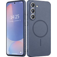 Kip GSM Samsung Galaxy S24 Fe Uyumlu Kılıf Magsafe Şarj Destekli Kamera Korumalı Sert Silikon Kapak