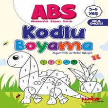 TeknoKapsül Abs 5-6  Yaş Kodlu Boyama