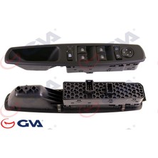 GVA Xmpdby Cam Açma Anahtari Ön Sol Megane Iii-Fluence Dörtlü Merkezi Kilit Düğmeli Ayna Ayarli