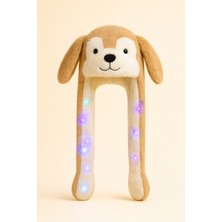 Köpek Aksesuarlı Peluş Kulaklık