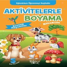 TeknoKapsül Sevimli Hayvanlar - Aktivitelerle Boyama Kitabım