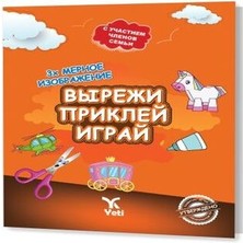 TeknoKapsül Rusça Kes Yapıştır Oyna Kitabı 1