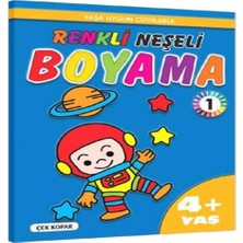 TeknoKapsül Renkli Neşeli Boyama -1 (4+Yaş)