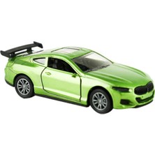 Mega Oyuncak Die Cast Metal Sesli ve Işıklı Çek Bırak Yeşil Yarış Arabası
