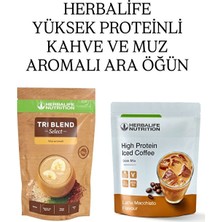 Herbalife ​yüksek Proteinli Soğuk Kahve Karışımı + Herbalife ​tri Blend Select​ 2 Li Set Gultensiz+Vegan