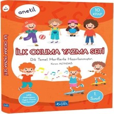 TeknoKapsül Anetil - Ilk Okuma Yazma Seti 10 Kitap Set