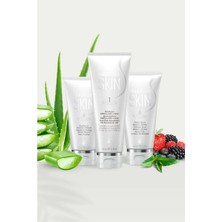 Herbalife Skın 3’lü Cilt Bakım Seti – Nane Özlü Kil Maskesi, Kırmızı Meyve Peeling, Aloe Özlü Temizleyici