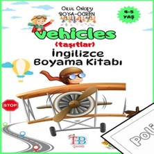 TeknoKapsül Vehicles(Taşıtlar) Boyama Kitabı