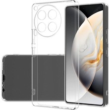 Tecno Camon 30 Pro Uyumlu Kılıf Zebana Şeffaf Soft Silikon Kılıf Şeffaf