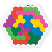 NessiWorld 02 016 Ahşap Petek Tangram