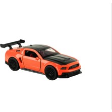 Mega Oyuncak Die Cast Metal Çek Bırak Turuncu Spor Araba
