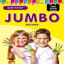 TeknoKapsül Jumbo Boyama Sarı Kitap