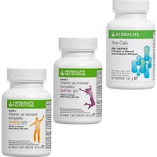 Herbalife Formül 2 Vitamin ve Mineral Kompleks Kadınlar + Erkekler Için + Xtra-Cal Kalsiyum
