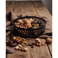 Paşabahçe Kristal Kesme Siyah Kase 25 cm