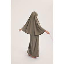 Allnoor Kids Kız Çocuk İki Parça Namaz Takımı