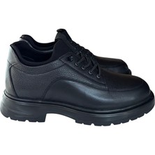 Voyagererkek Deri Yüksek Taban-Yarım Bağcıklı-Bilekten Esnek Kumaş Casual Ayakkabı VYGR26-M341