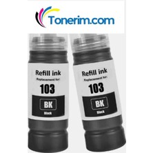 Tonerim Muadil Kartuş Epson 103 Siyah 2 Adet Siyah