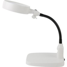 Ayder Timya Masaüstü 10X Led Işıklı Büyüteç Okuma El Sanatları Onarım Büyüteç 7765 TG/Tmya1395 210406