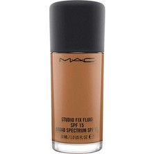 M.A.C Studio Fix Fluid Spf 15 NC45.5 Fondöten - 30 ml 24 Saat Kalıcı.