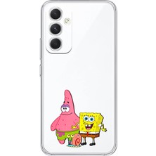 Manitoba Samsung Galaxy M15 Uyumlu Baskılı Yumuşak Silikon Şeffaf Telefon Kılıfı