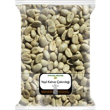 Zencefil Organik Kavrulmamış Çekirdek Kahve 1 Kg. Yeşil Kahve Çekirdeği 1000 Gr.