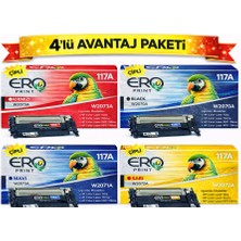 Ero Print Hp Color Laser 150nw Muadil Toner - 4 Renk Set