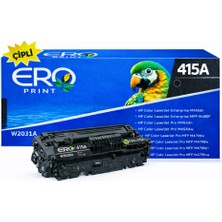 Ero Print HP Color LaserJet Pro M454dn Muadil Toner - 2100 Sayfalık Çipli Mavi Toner