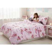 Renkli Düşler Atölyesi Sindy Pamuklu Ranforce Tek Kişilik Nevresim Seti | Nevresim ,yastık Kılıfı , Çarşaf