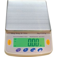 Diamond Dijital Göstergeli Profesyonel Hassas Kuyumcu Terazi NVZ-1978 DJ602A (3 Kg-0.01)