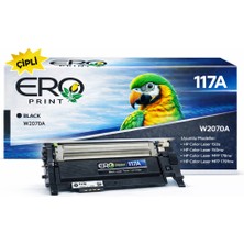 Ero Print HP 117A - W2070A Çipli Siyah Muadil Toner