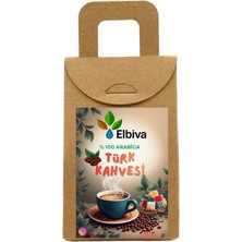 Elbiva Orta Kavrulmuş Türk Kahvesi 100 gr 5 Li Paket