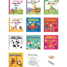 Yeti Kitap Bebek Kitaplığı - Kitaplarla Tanışıyorum -11 Kitap -Minnak Kitaplar+Tablet Standı+Okuma Takip Ayracı