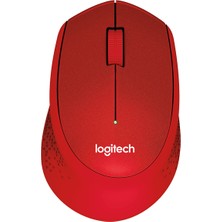 Verto Logıtech 910-004911, M330 Kırmızı, USB Nano 2,4g Kablosuz, 1000DPI, Optik, 3 Tuşlu, 24AY Pil Ömrü, Sessiz Mouse