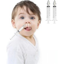 Safestore Yeniden Kullanılabilir, Manuel Burun Temizleyici 10ML Kapasiteli Burun Açıcı Şırınga