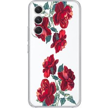 Manitoba Samsung Galaxy M15 Uyumlu Baskılı Yumuşak Silikon Şeffaf Telefon Kılıfı