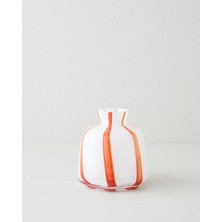 English Home Andora Cam Vazo 13 cm Kırmızı