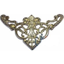 Ayder Timya Dekoratif Köşe Süsü, Köşelik - Büyük, 31x55mm, Sarı, 100 Adet TG/Tmya1395 213853