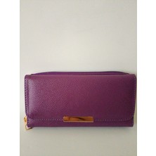 Gachi Suni Deri Lüx Kadın Cüzdan