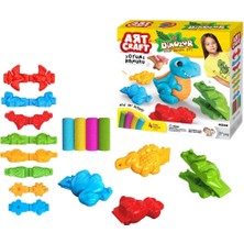 urfakent bilişim ve medya danışmanlık 03549 3D Dinazor Hamur Set 200GR