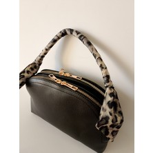 Gachi Suni Deri Çift Göz Askı Detaylı Lüx Kadın Çanta