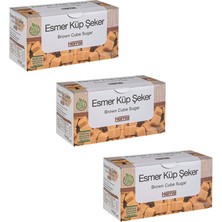 Kms Home Harras Esmer Küp Şeker Esmer Şeker 500 gr x 3 Adet