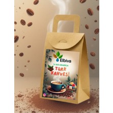 Elbiva Orta Kavrulmuş Türk Kahvesi 100 gr 10 Lu Paket
