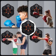 Fırsatkolik Duvar Boks Makinesi Müzikli Bluetooth Hoparlör Özellikli LED Işıklı Ritimli 9 Mod Seviye Ayarlı Box