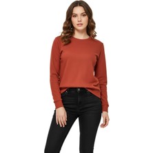 Linsolita Kadın Sıfıryaka Sweatshirt  BGL-ST05116