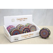 Fırsatkolik Taşlı Yuvarlak El Aynası Kalın Model 3